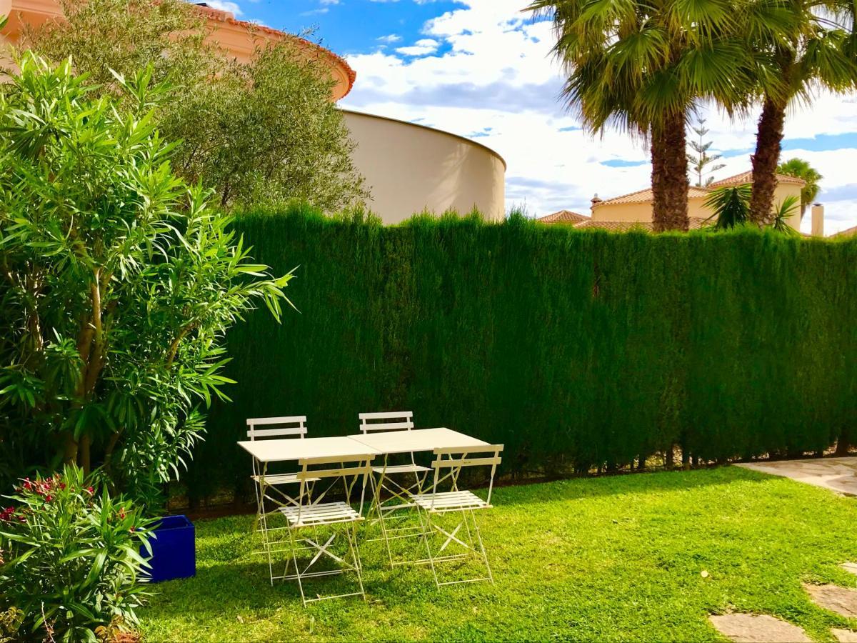 Villa Con Jardin En Oliva Nova Golf A 100M De La Playa Dış mekan fotoğraf