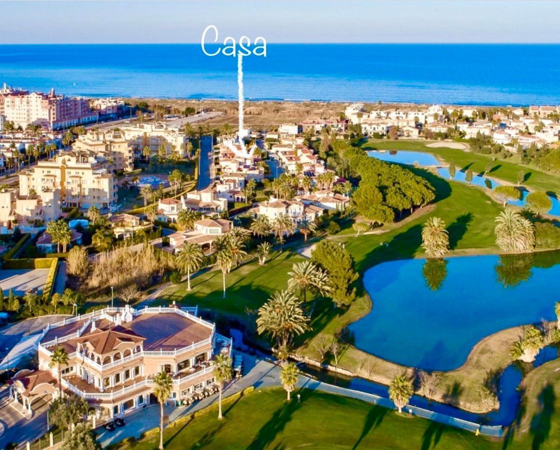 Villa Con Jardin En Oliva Nova Golf A 100M De La Playa Dış mekan fotoğraf